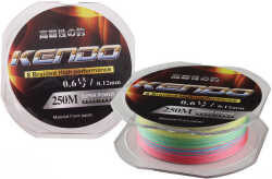 Kendo 8 Braided Multicolor 250m Örgü İp Misina - Kendo