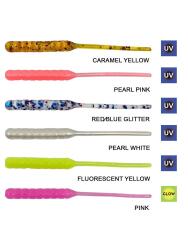 Kendo Arrow Worm Lrf Silikonu 5.5cm 12 Adet - Karides kokulu - 2