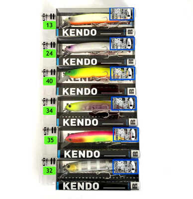 Kendo Black Bass Minnow 95F 7.5g Suni Yem - 1