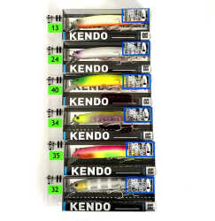 Kendo Black Bass Minnow 95F 7.5g Suni Yem - Kendo