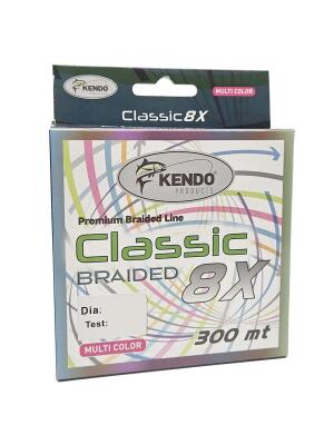 Kendo Classic 8X 300m Multicolor Örgü İp Misina - 1