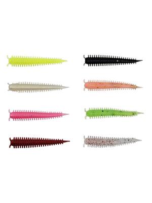 Kendo Zombie Worm Lrf Silikonu 4cm 8 Adet Mix Color  - 1