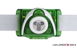 Led Lenser SEO3 Green Kafa Lambası - Thumbnail