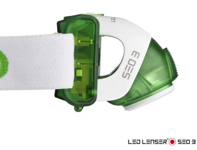 Led Lenser SEO3 Green Kafa Lambası