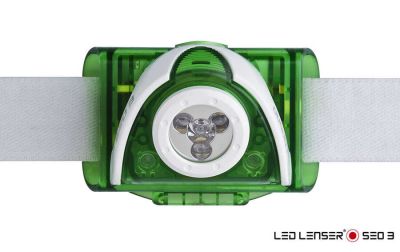 Led Lenser SEO3 Green Kafa Lambası - 2