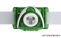 Led Lenser SEO3 Green Kafa Lambası - 2