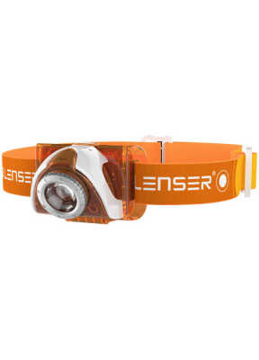 Led Lenser SEO3 Orange Kafa Lambası - 1