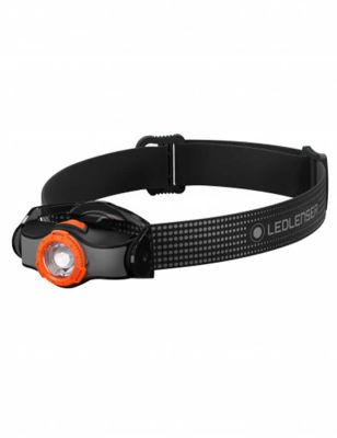 Ledlenser MH3 Black/Orange Kafa Feneri - 1