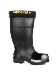 Lemigo Worker Eva Burun Korumalı Siyah Çizme (-30°C) - 3