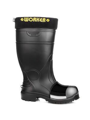 Lemigo Worker Eva Burun Korumalı Siyah Çizme (-30°C) - 3