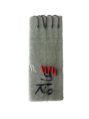 LRF Silikonu Hazır Hırsız İğnesi No:9 5 Ad - 8cm Kırmızı stoper - 1