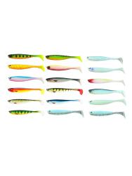 Lucky John Basara 3D Soft Swim 2.5'' 6.35cm 8 Adet Silikon Yem - Lucky John