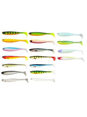 Lucky John Basara 3D Soft Swim 3.5'' 8.89cm 6 Adet Silikon Yem - 1