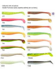 Lucky John Long John 3.1'' 7.87cm 8 Adet Silikon Yem - 2