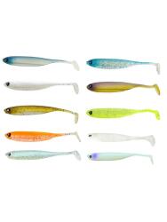 Lucky John Makora 3D Shad Tail 4'' 10cm 6 Adet Silikon Yem - Lucky John