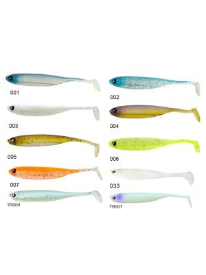 Lucky John Makora 3D Shad Tail 4'' 10cm 6 Adet Silikon Yem - 2