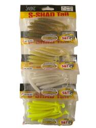 Lucky John S-Shad Tail 2.8'' (7.11 cm) 7P Silikon Yem - Lucky John