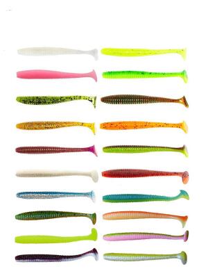 Lucky John S-Shad Tail 2.8'' (7.11 cm) 7P Silikon Yem - 1
