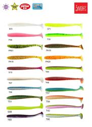 Lucky John S-Shad Tail 2.8'' (7.11 cm) 7P Silikon Yem - 2