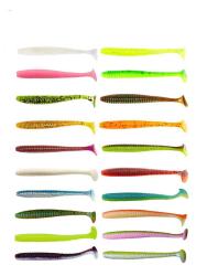 Lucky John S-Shad Tail 3.8'' 9.65cm 5P Silikon Yem