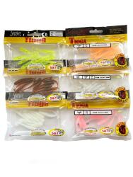 Lucky John Tioga 2'' 5.08cm 10 Adet Silikon Yem - Lucky John