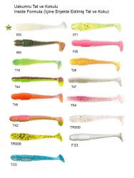 Lucky John Tioga 2.9'' 7.36cm 7 Adet Silikon Yem - 2