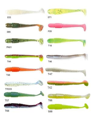 Lucky John Tioga 3.4'' 8.64cm 6 Adet Silikon Yem - 2