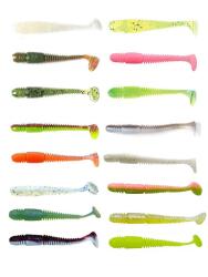 Lucky John Tioga 3.4'' 8.64cm 6 Adet Silikon Yem - Lucky John