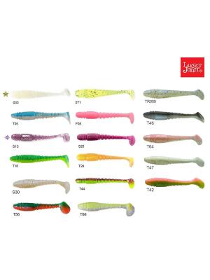 Lucky John Tioga Fat 3.9'' 9.91 cm 5 Adet Silikon Yem - 2