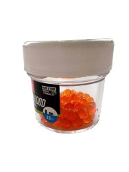 Lucky John Turuncu Silikon Somon Havyarı 6mm 60 Adet - Lucky John