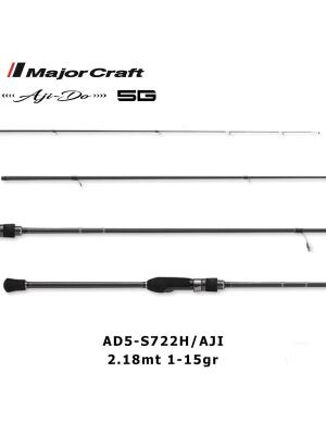Major Craft 5G Aji Do Aji Kamış AD5 S722H Aji 218cm 1-15g - 3