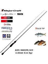 Major Craft 5G Ajido Aji AD5 S682M Aji 203cm 0.6-5g LRF Kamışı - 2