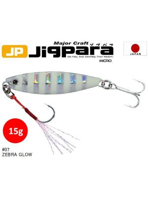 Major Craft Jigpara Micro JPM-15gr #07 Zebra Glow - 2