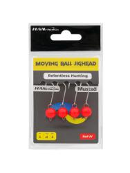 Moving Ball Jighead Pink Uv No:6 - 4 Adet LRF Jighead
