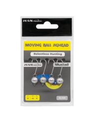 Moving Ball Jighead Silver No:10 – 4 Adet LRF Jighead