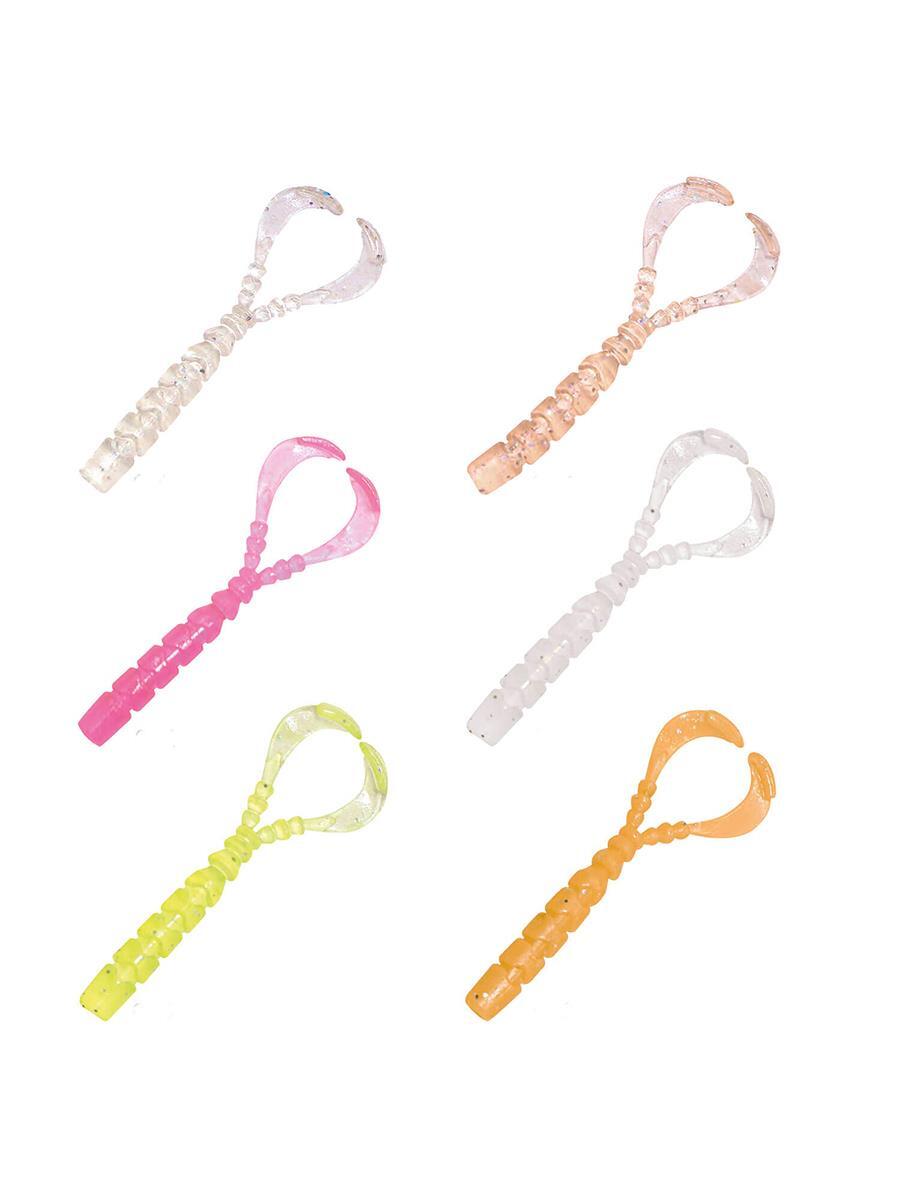 Mustad Aji Worm Chiki-Chiki 4cm Sahte Kurt 12 Adet