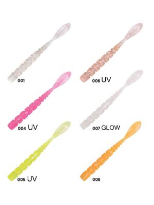 Mustad Aji Worm Fla-Fla LRF Silikon Yem 5cm 15 Adet - 1