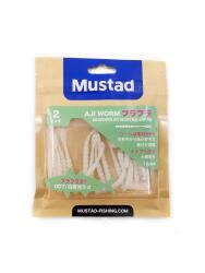 Mustad Aji Worm Fla-Fla LRF Silikon Yem 5cm 15 Adet - 2