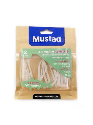 Mustad Aji Worm Fla-Fla LRF Silikon Yem 5cm 15 Adet - 2