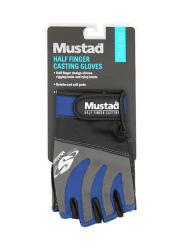 Mustad Half Finger Casting Glove Spin Eldiven - 2