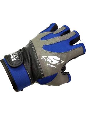 Mustad Half Finger Casting Glove Spin Eldiven - 1