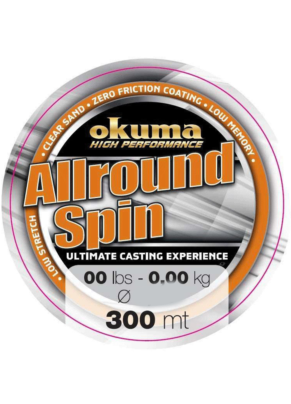 Okuma Allround Spin 300mt Brown Misina