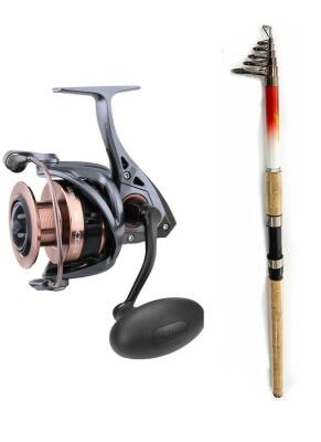 Okuma Epixor EPXT-55 Olta Makinesi + Hero Carbon 360cm 40-80gr - 1