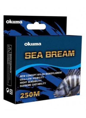 Okuma Sea Bream Nylon Clear Color 250m Misina