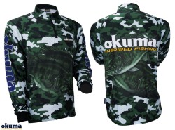 Okuma Tournament Jersey %100 Polyester (Kamuflaj) - Okuma