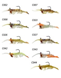 Osaka Caridina Shrimp 7.62cm 6.5gr TPE Yumuşak Silikon Karides - 2