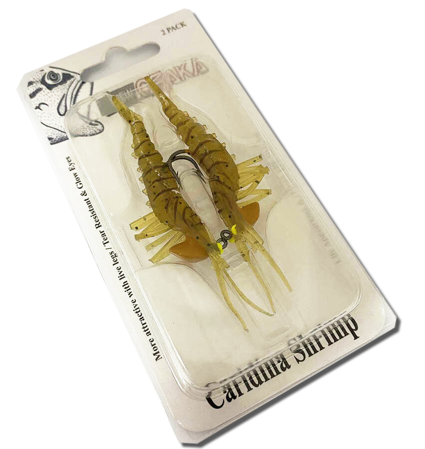 Osaka Caridina Shrimp Yumuşak Silikon Karides 5cm 2li Paket