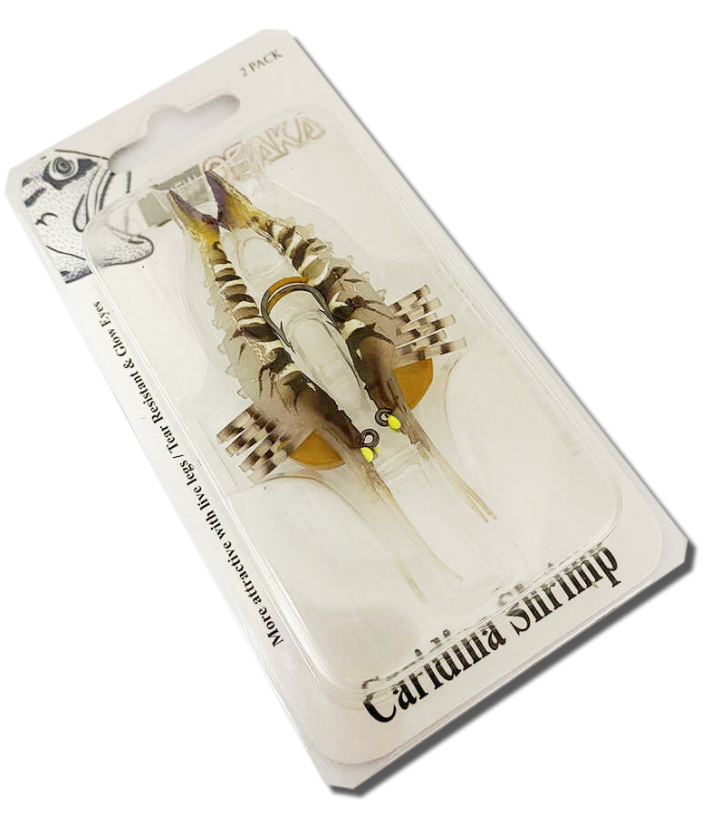 Osaka Caridina Shrimp Yumuşak Silikon Karides 5cm 2li Paket - Thumbnail