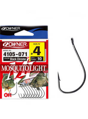 Owner 4105 Musquito Light Black Chrome İğne - 1