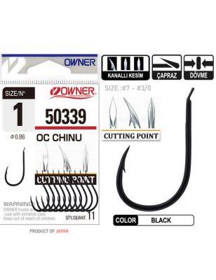 Owner 50339 Cut Chinu Black İğne - 2
